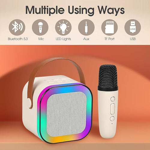 Bluetooth Karaoke Speaker with Microphone
