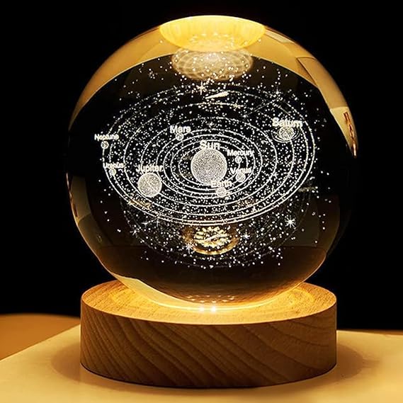 3D Crystal Lamp Ball(Assorted Design)