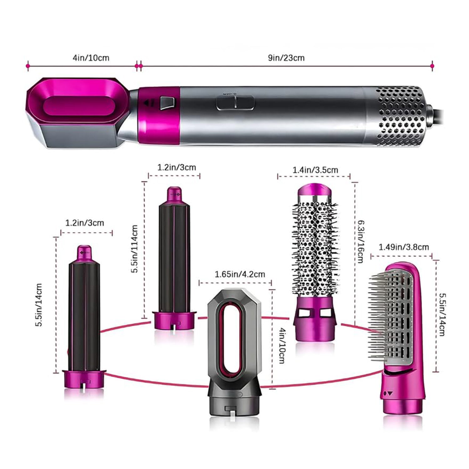 5‑in‑1 Muti-Functional Hair Styling Tool